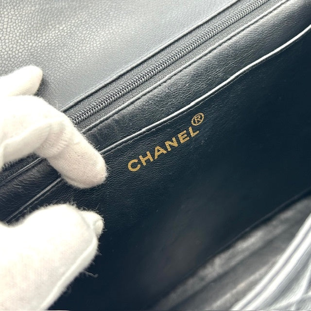 シャネル CHANEL キャビンスキン マトラッセ ケリー型 ハンドバッグ