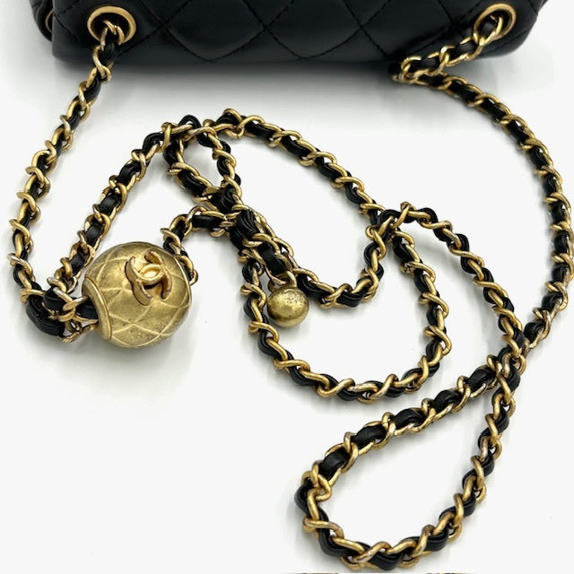 CHANEL シャネル ココボール ミニマトラッセ ショルダーバッグ