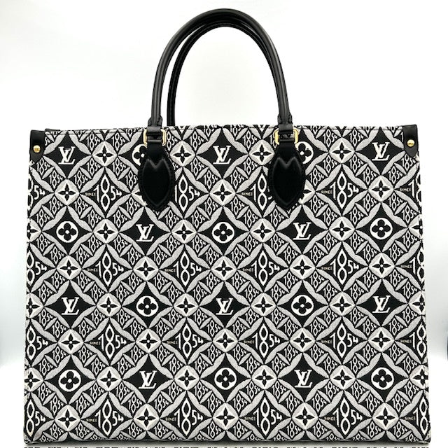 ルイヴィトン オンザゴー GM モノグラム ジャガード 2way トートバック