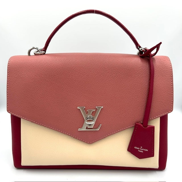 ルイヴィトン マイロックミー サッチェル ターンロック ハンドバッグ