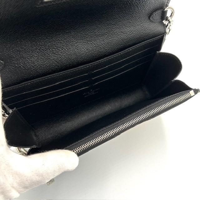 ルイヴィトン モノグラム リバース ツイストMM チェーン 長財布