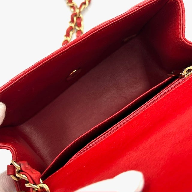 シャネル CHANEL マトラッセ ミニマトラッセ チェーン ショルダーバッグ