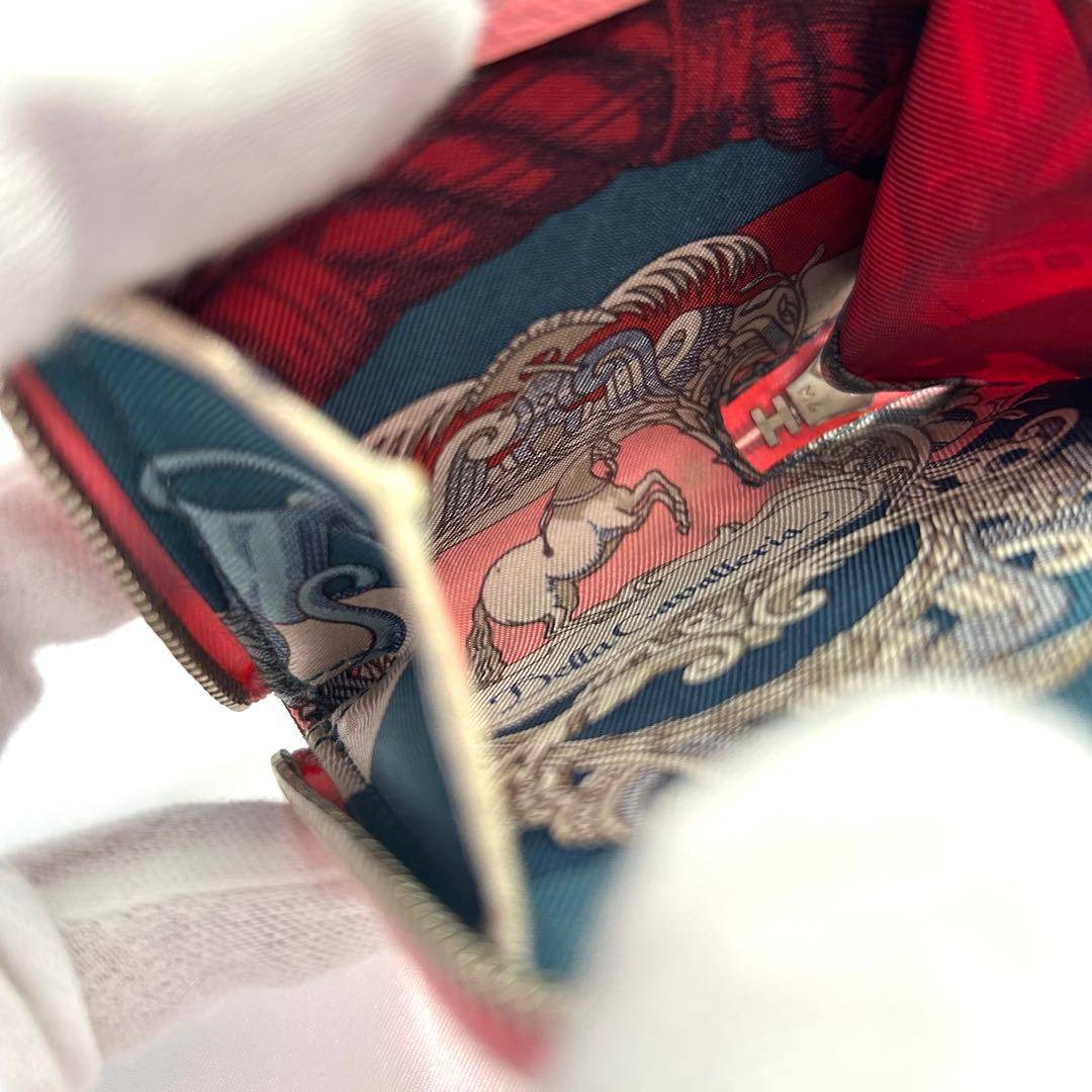 HERMES エルメス アザップ コンパクト シルクイン コインケース ミニ財布