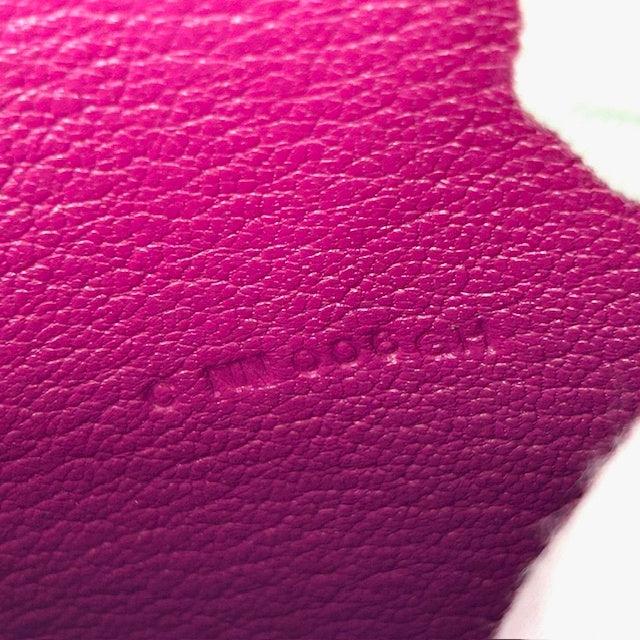 エルメス HERMES ベアン コンパクト シェーブル 折財布 シルバー金具