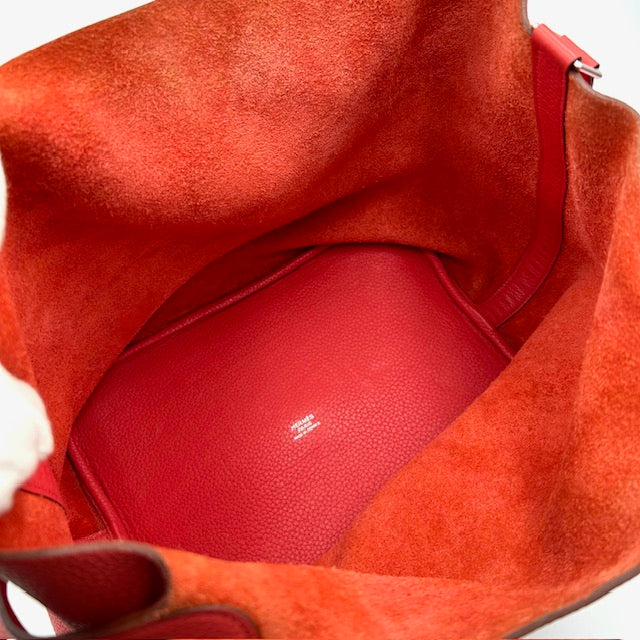 エルメス HERMES ピコタン ロック GM ローズピンク ハンドバック