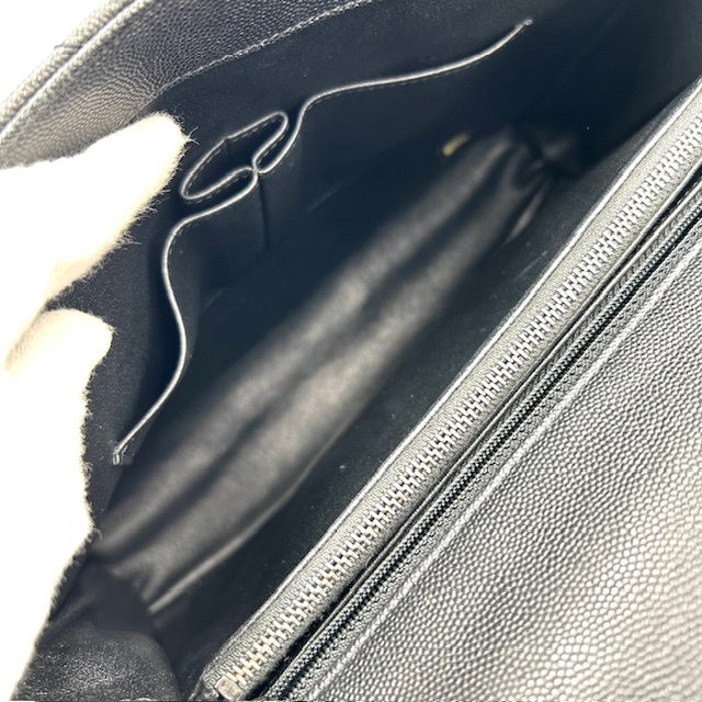 シャネル CHANEL ココハンドル キャビアスキン マトラッセ 2way ショルダー ハンドバッグ