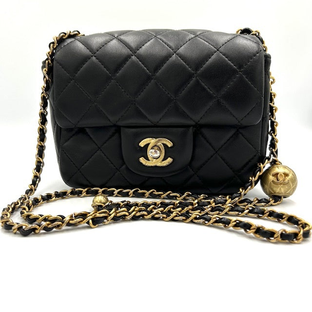 CHANEL シャネル ココボール ミニマトラッセ ショルダーバッグ