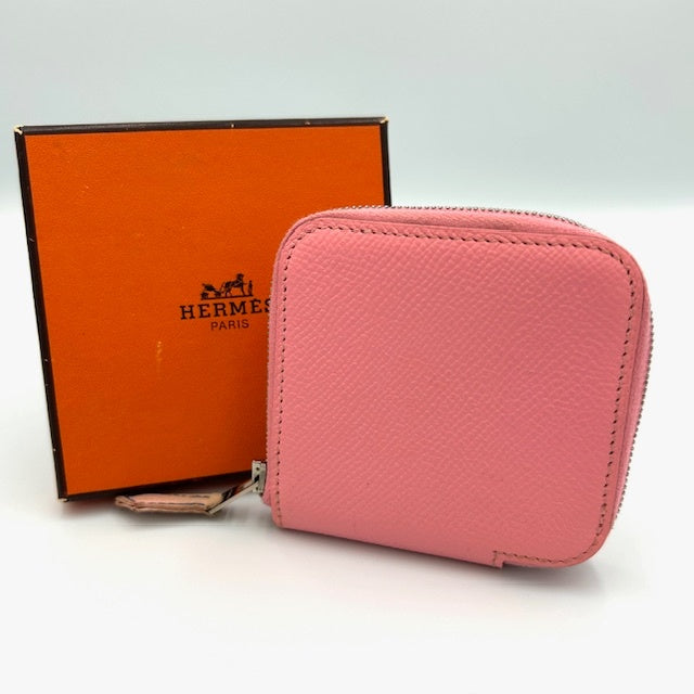 HERMES エルメス アザップ コンパクト シルクイン コインケース ミニ財布
