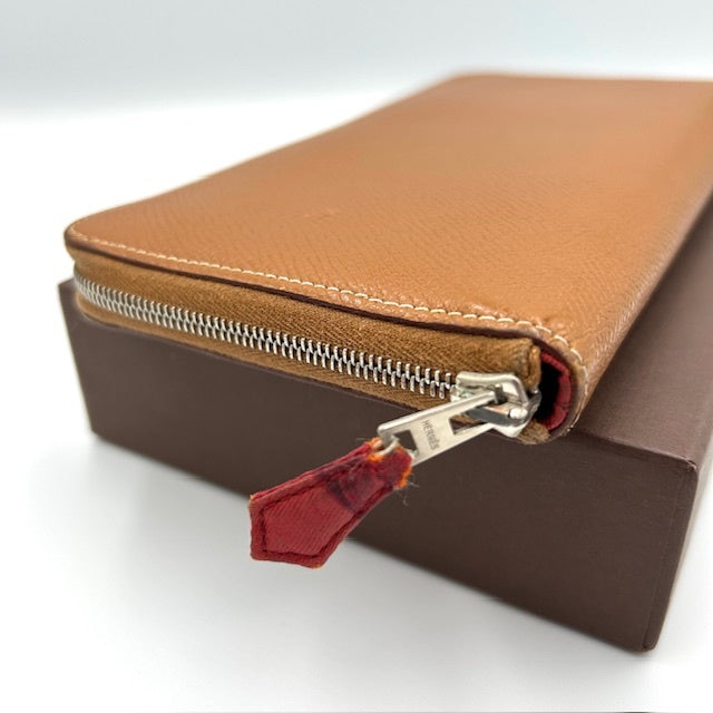 HERMES エルメス アザップロング シルクイン 長財布