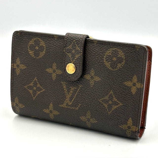 ルイヴィトン ポルトフォイユ・ヴィエノワ モノグラム がま口二つ折り財布