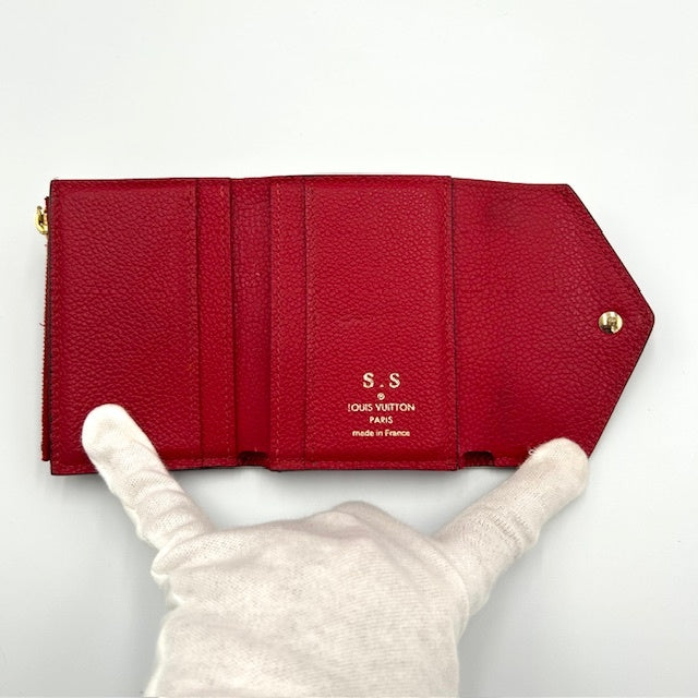 ルイヴィトン モノグラム アンプラント ゾエ コンパクト 折財布