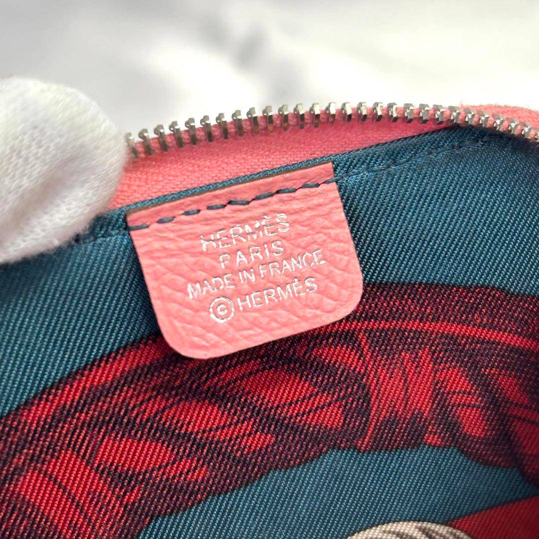 HERMES エルメス アザップ コンパクト シルクイン コインケース ミニ財布