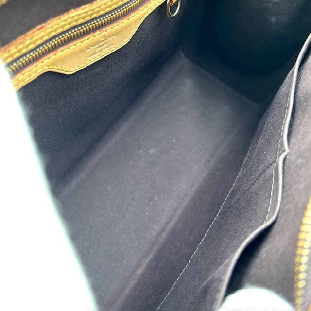 ルイヴィトン ブレアMM ヴェルニ モノグラム ハンドバッグ ショルダー付