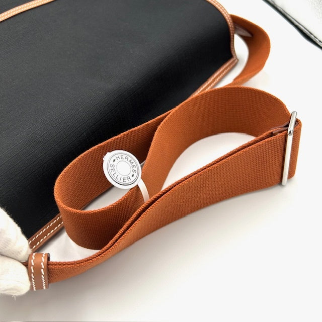 エルメス HERMES トワルビヴァーク×ヴォースイフト オールバック メッセンジャー ショルダーバック