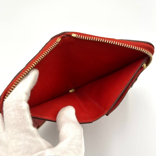 ルイヴィトン モノグラム アンプラント スクレットコンパクト 折財布