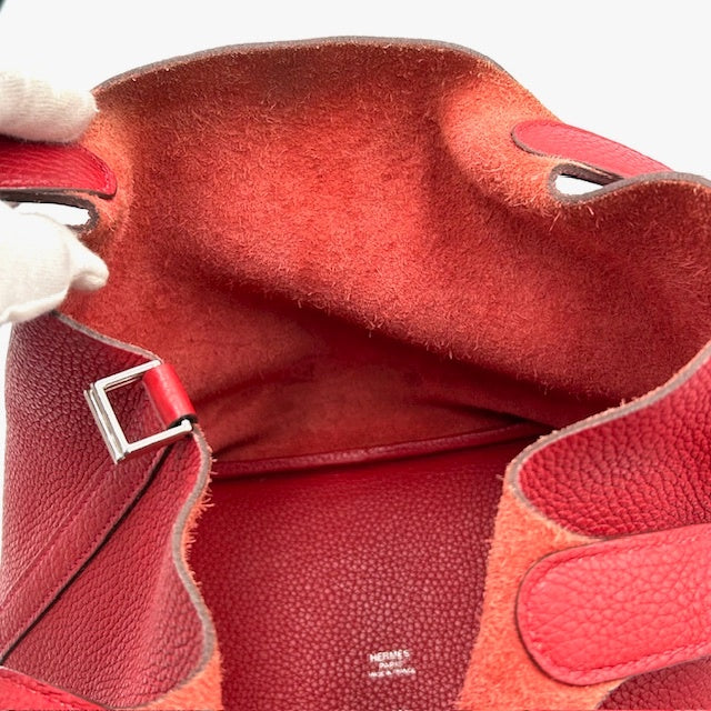 エルメス HERMES ピコタン ロックMM トリヨンクレマンス ハンドバック