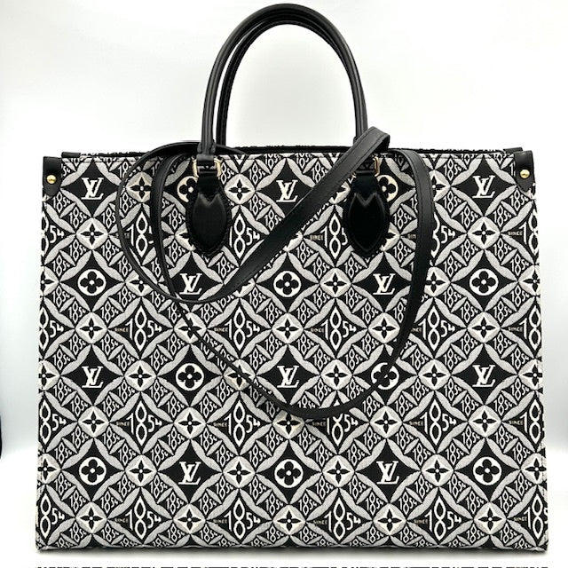 ルイヴィトン オンザゴー GM モノグラム ジャガード 2way トートバック