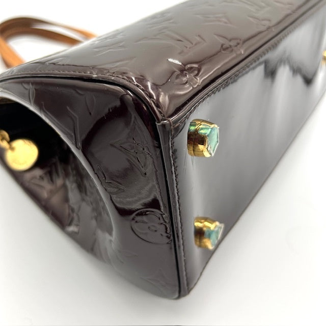 ルイヴィトン ブレアMM ヴェルニ モノグラム ハンドバッグ ショルダー付