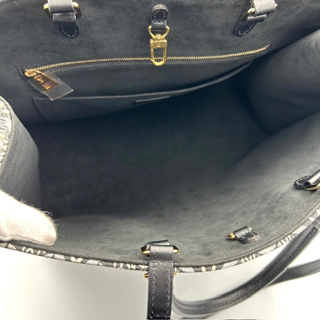 ルイヴィトン オンザゴー GM モノグラム ジャガード 2way トートバック