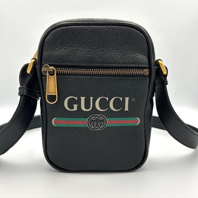 GUCCI グッチ シェリーライン プリント ショルダーバック