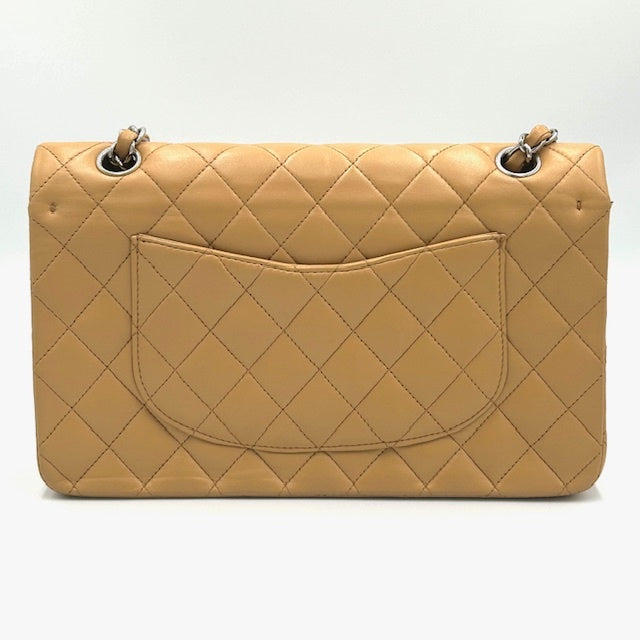 シャネル CHANEL マトラッセ ダブルフラップ 25 ラムスキン チェーンショルダーバック