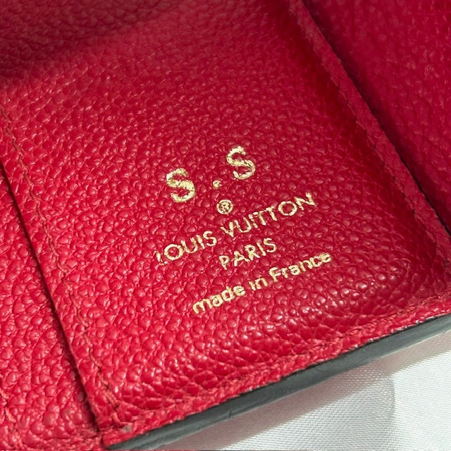 ルイヴィトン モノグラム アンプラント ゾエ コンパクト 折財布