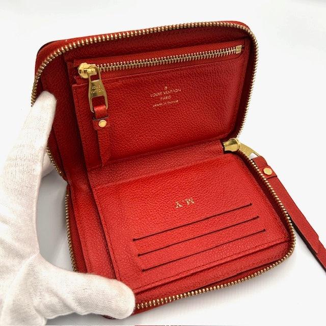 ルイヴィトン モノグラム アンプラント スクレットコンパクト 折財布