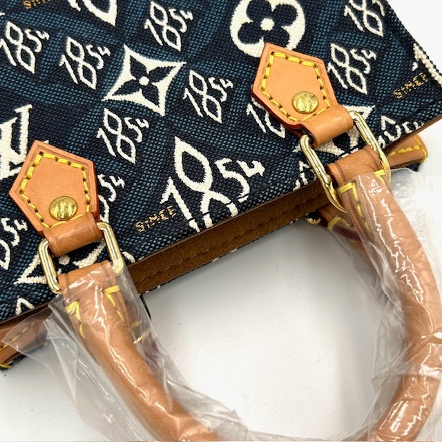 ルイヴィトン プティット・サックプラ Since1854 ジャガード 2way ショルダーバッグ