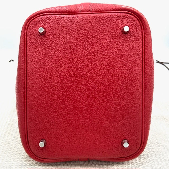 エルメス HERMES ピコタン ロックMM トリヨンクレマンス ハンドバック