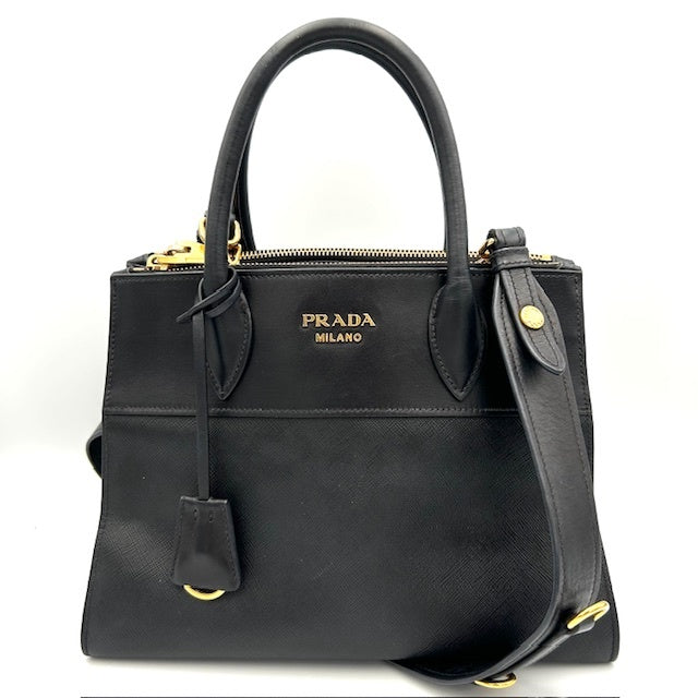 PRADA プラダ サフィアーノ 2way ハンドバック