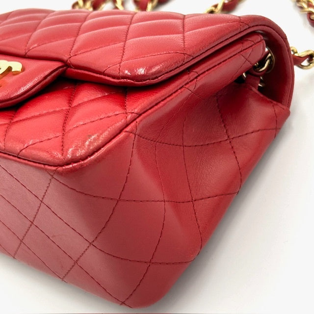 シャネル CHANEL マトラッセ ミニマトラッセ チェーン ショルダーバッグ