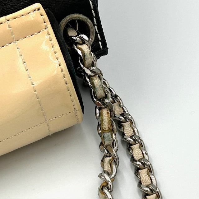 CHANEL シャネル チョコバー 2.55 チェーン ラムスキン ショルダーバッグ