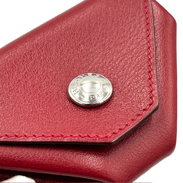 エルメス HERMES ルヴァンキャトル シェーブル コインケース シルバー金具