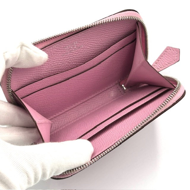 エルメス HERMES アザップミニ ヴォーエプソン コインケース シルバー金具