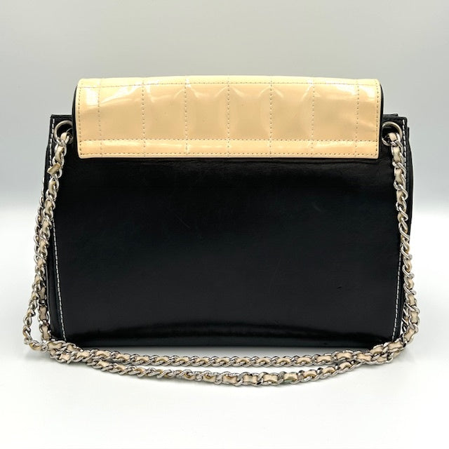 CHANEL シャネル チョコバー 2.55 チェーン ラムスキン ショルダーバッグ