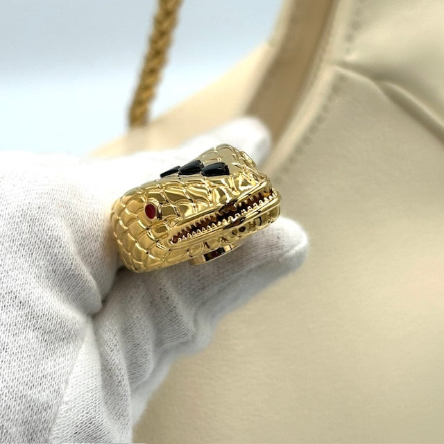 ブルガリ BVLGARI セルペンティ エリプス 2way ショルダー ハンドバック