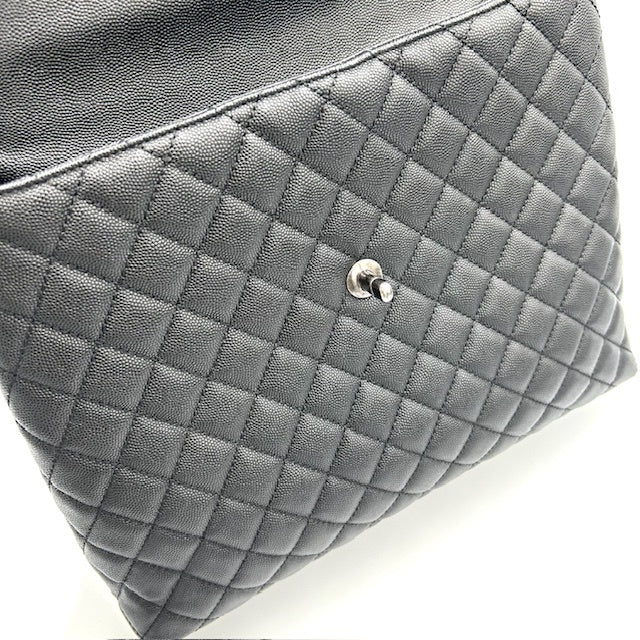 シャネル CHANEL ココハンドル キャビアスキン マトラッセ 2way ショルダー ハンドバッグ