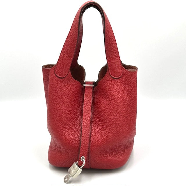 エルメス HERMES ピコタン ロックPM トリヨンクレマンス ハンドバック