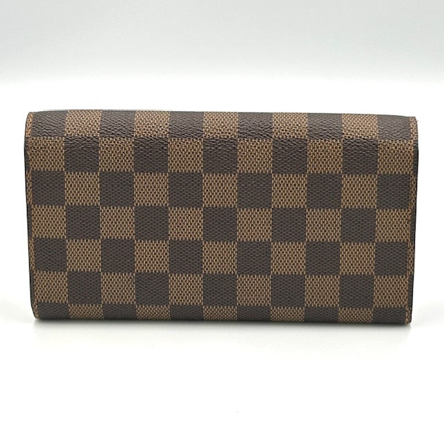 ルイヴィトン ダミエ ポルトフォイユ･サラ 二つ折り長財布