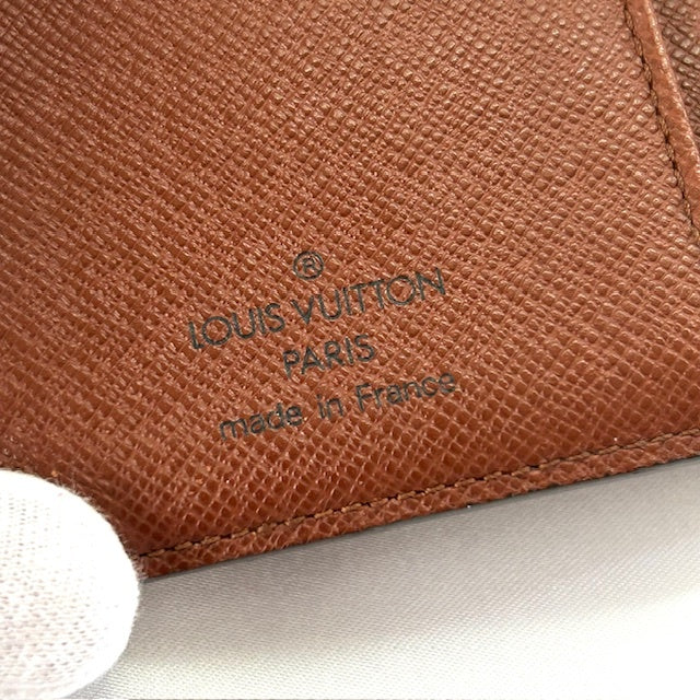 ルイヴィトン ポルトフォイユ・ヴィエノワ モノグラム がま口二つ折り財布