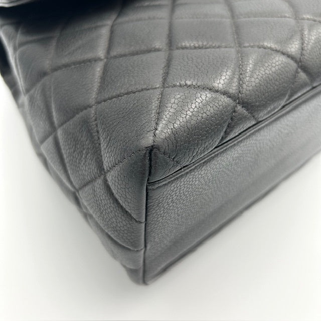 シャネル CHANEL キャビンスキン マトラッセ ケリー型 ハンドバッグ