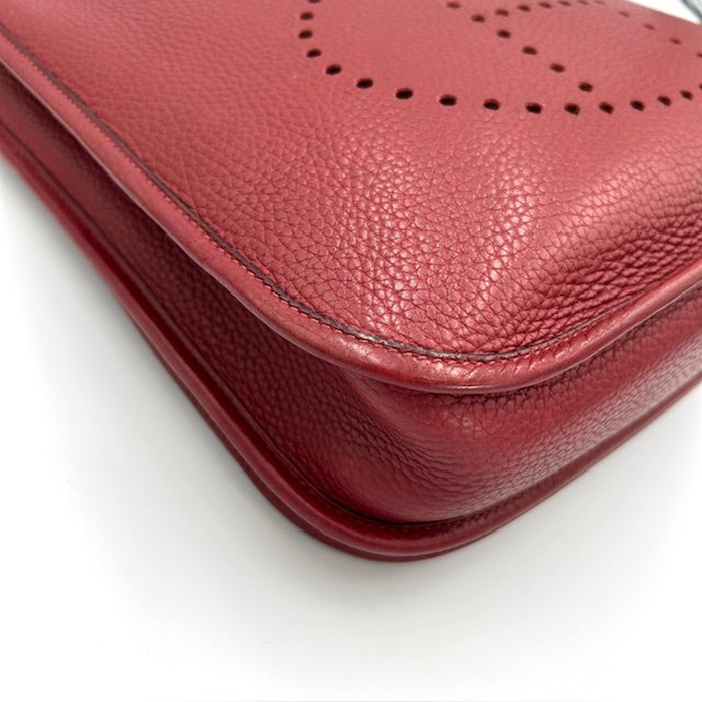 エルメス HERMES エヴリン 2 PM レッド ショルダーバック