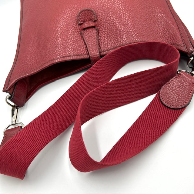 エルメス HERMES エヴリン 2 PM レッド ショルダーバック