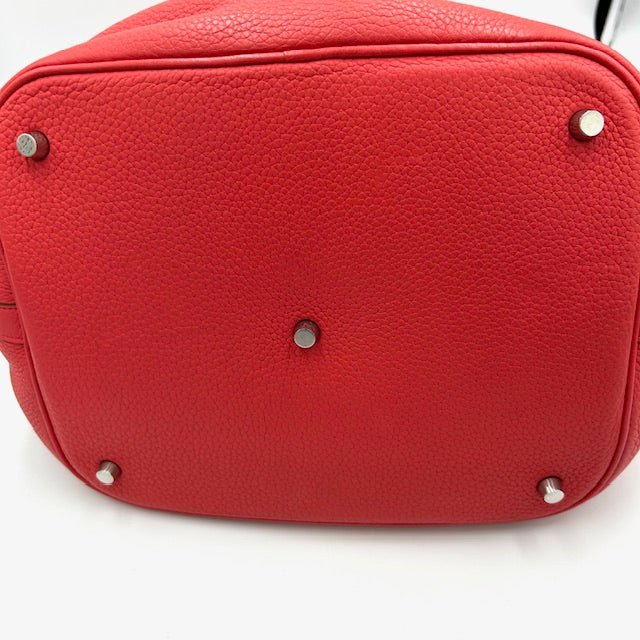 エルメス HERMES ピコタン ロック GM ローズピンク ハンドバック