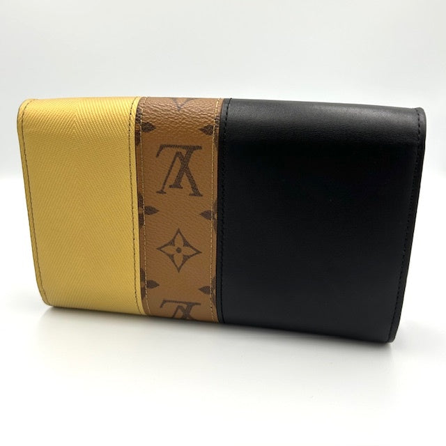 ルイヴィトン モノグラム リバース ツイストMM チェーン 長財布