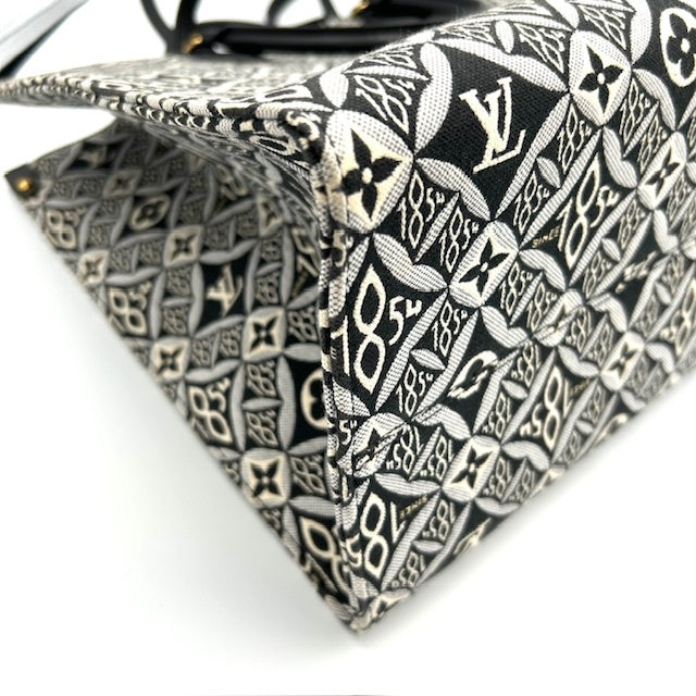 ルイヴィトン オンザゴー GM モノグラム ジャガード 2way トートバック