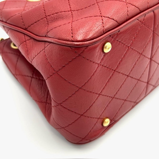 シャネル CHANEL マトラッセ ラムスキン エジプティアン アミュレット チェーンショルダーバック