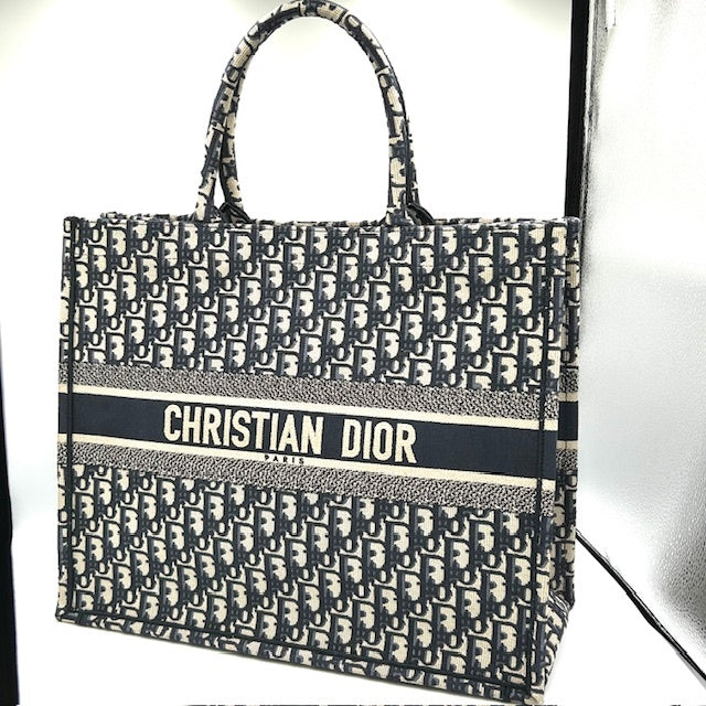 Christian Dior ディオール ブックトート ラージ オブリーク ユニセックス