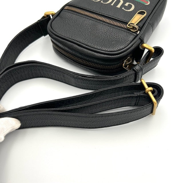 GUCCI グッチ シェリーライン プリント ショルダーバック