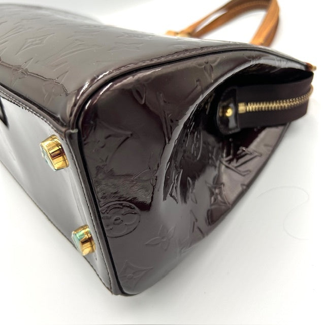 ルイヴィトン ブレアMM ヴェルニ モノグラム  ハンドバッグ ショルダー付